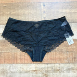 Freya Black Sheer Lace Temptress Short Brief Underwear NWT- Size XL