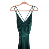 Aakaa Emerald Belted Jumpsuit NWT - Size S (See Notes - Sold Out Online!)