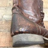 Steve Madden Brown Lace Up Boots- Size 8.5 (see notes)