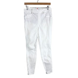 Spanx White Pull On Jeans- Size M (see notes, Inseam 27”)