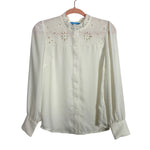 Draper James Cut Out Button Up Top - Size XS (sold out online)