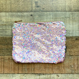 No Brand Pink/Silver Sequins Clutch