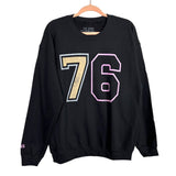 The Shop Forward Black Born Year '76 Sweatshirt NWT- Size L