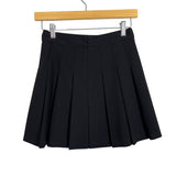 Sunday Best Black Pleated Mini Skirt - Size 0