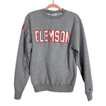 Champion Grey Clemson Crewneck Sweatshirt - Size S (See Notes)