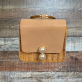 Pamela Munson Handbag with Pearl Magnetic Closure (LIKE NEW, sold out online)