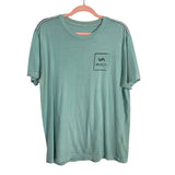 RVCA Pigment Dye Slim Fit Tee- Size L (see notes)