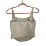 Abercrombie & Fitch Tan Fitted Tank Top - Size S