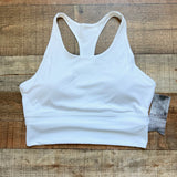 Stori White Perseverance Long Line Padded Sports Bra NWT- Size 10