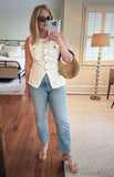 Madewell Paper with Sheep Leather Trim Bag (sold out online)