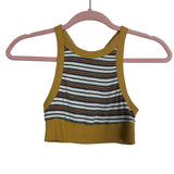 Out from Under Mustard Striped Ribbed Cami- Size S