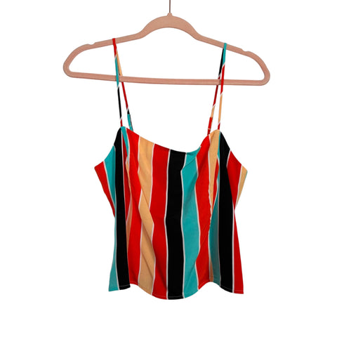 ASTR The Label Multicolor Stripe Tank Top - Size S