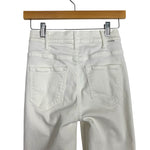 Mother The Hustler Ankle Fray White Jeans - Size 25 (Inseam 26" - See Notes)