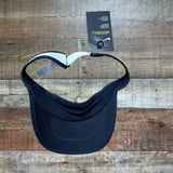 Nike Dri-Fit Lightweight Aerobill Black and White Adjustable Visor NWT