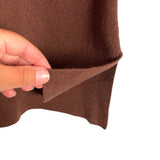 Anrabess Brown Knit Sleeveless Top and Pleated Pants Set- Size S (sold as a set)