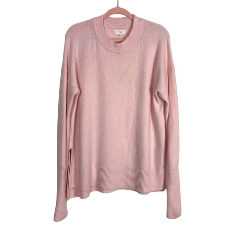Lou & Grey Pink Wool Blend Tunic Sweater- Size M (see notes)