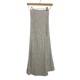 Free People Heather Ribbed Knit Faux Wrap Skirt- Size S