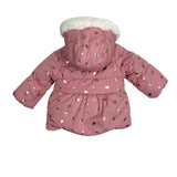 London Fog Pink Teddy Bear Hooded Jacket NWT - Size 24M