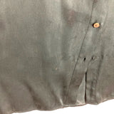 Equipment Femme Green Neck Tie 100% Silk Dress- Size S (see notes)