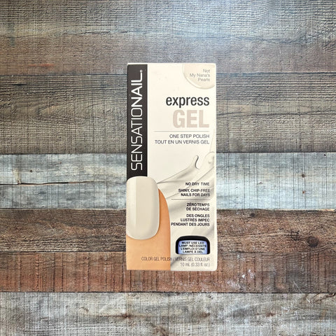 Sensational Not My Nana's Pearls Express Gel Polish - NEW