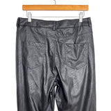 Vici Black Faux Leather Pants - Size M (Inseam 31")