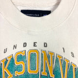 Abercrombie & Fitch White Oversized Jacksonville Jaguars Sweatshirt- Size M (see notes)