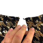 Lili Sidonio Black and Gold Sequin Top NWT- Size XS (see notes, we have matching shorts, sold out online)