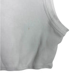Gooseberry Intimates White Ribbed Cropped Top- Size S (see notes)