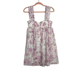 Vestique Purple Floral Dress- Size M