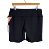IVL Black with Stripes Biker Shorts NWT- Size 14