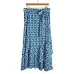 Hill House Blue Printed Mirabel Wrap Skirt NWT- Size XXL (sold out online)