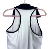 YPB SculptLux White and Black Front Zip Athletic Dress- Size L