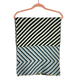 Maeve by Anthropologie Striped/Chevron Printed Scarf