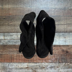 Sole Society Black Knee High Wedge Boots - Size 9.5 (See Notes)