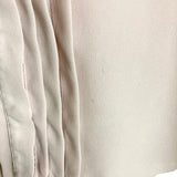 Ann Taylor Blush with Pleated Detail and Open Crochet Cuff Top- Size XL (see notes)