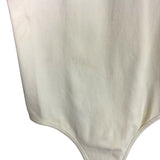 Intimately by Free People Cream Sleeveless Thong Bodysuit- Size XS/S (see notes)