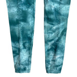 Free People Movement Green/White Marbled Perforated Leggings- Size XS/S (Inseam 23”)