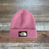 North Face Adult Purple Knit Beanie-One Size