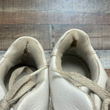 Nike Air White Leather Sneakers- Size 7 (see notes)