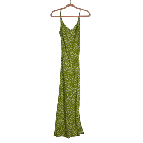 The Workshop Green Floral Print Dress - Size S