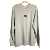 Bella + Canvas Beige Thinq Sweatshirt- Size XL (see notes)