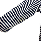 The Beaufort Bonnet Company Navy Blue/White Striped Outfit - Size 6-12M (See Notes)