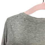 Baby Gap Gray Winter Llamas Long Sleeve Tee- Size 4Y (see notes)