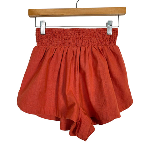 Free People Porto Linen Top and Shorts Set- Size S (sold as set)