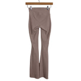 Outdoor Voices Mocha Ribbed with Pockets Flare Leggings- Size XS (Inseam 31”)