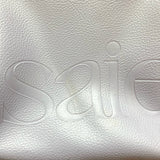 Saie Purple Vegan Leather Zipper Bag (see notes)