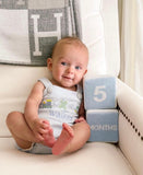 Cecil and Lou Blue/White Striped Train/Plane/Car Walker Bubble- Size 6M (see notes, sold out online)