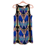 Mara Hoffman Faux Silk Night Pyramids and Palms Dress- Size L