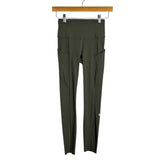 Lululemon Sage Green Side Pocket Leggings - Size 2 (Inseam 23")