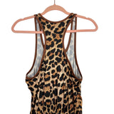 Jordann Jammies Animal Print Faux Drawstring Waist Jumpsuit- Size S/M